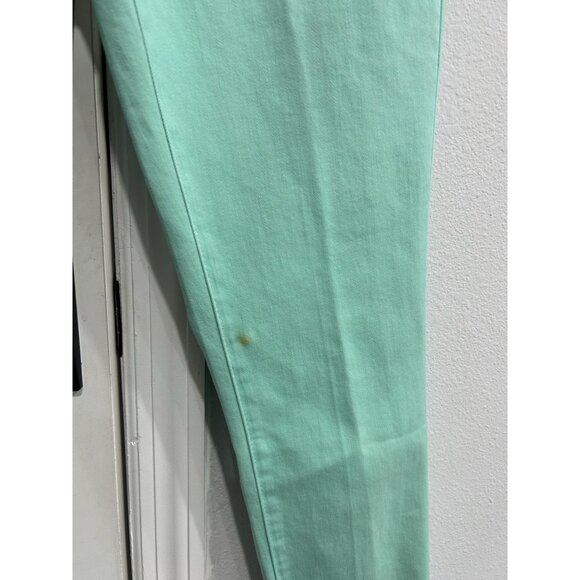 Earl Jean Womens Skinny Ankle Jeans Pants Mint Green Size 10 - Picture 4 of 10